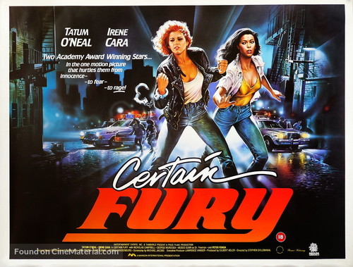 Certain Fury - British Movie Poster