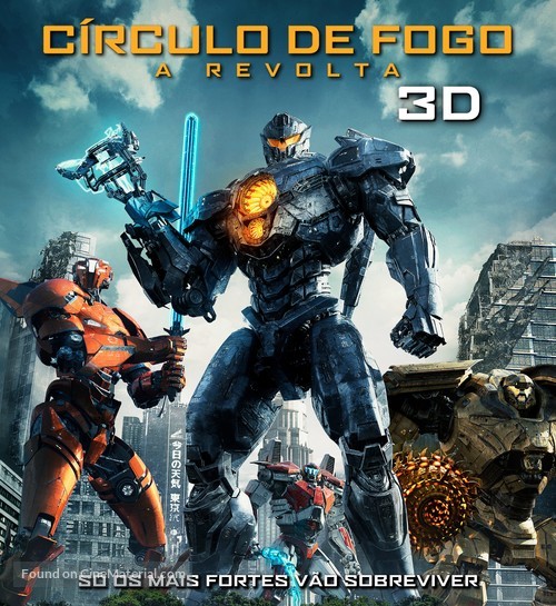 Pacific Rim: Uprising - Brazilian Movie Cover