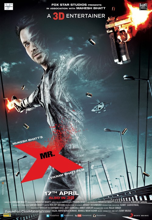 Mr. X - Indian Movie Poster