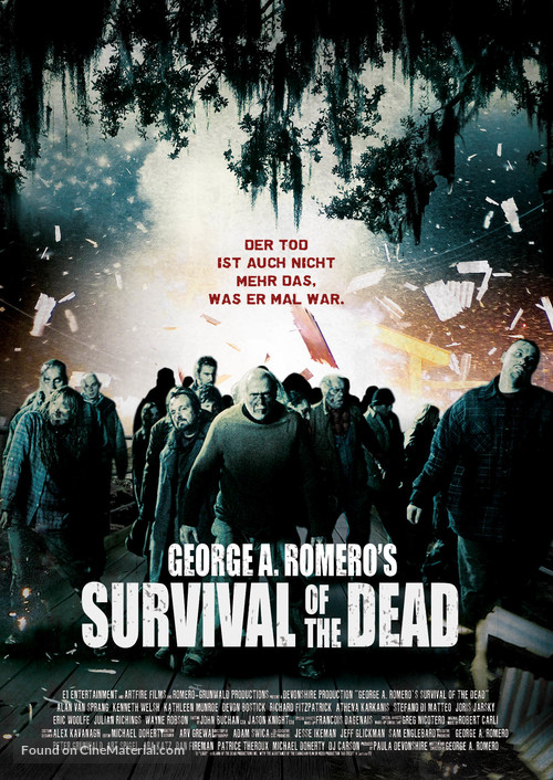 Survival of the Dead - German Movie Poster