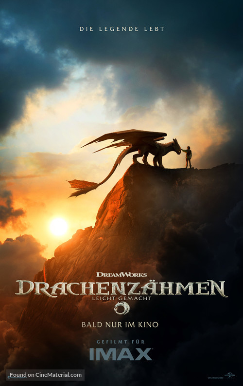 How to Train Your Dragon - German Movie Poster