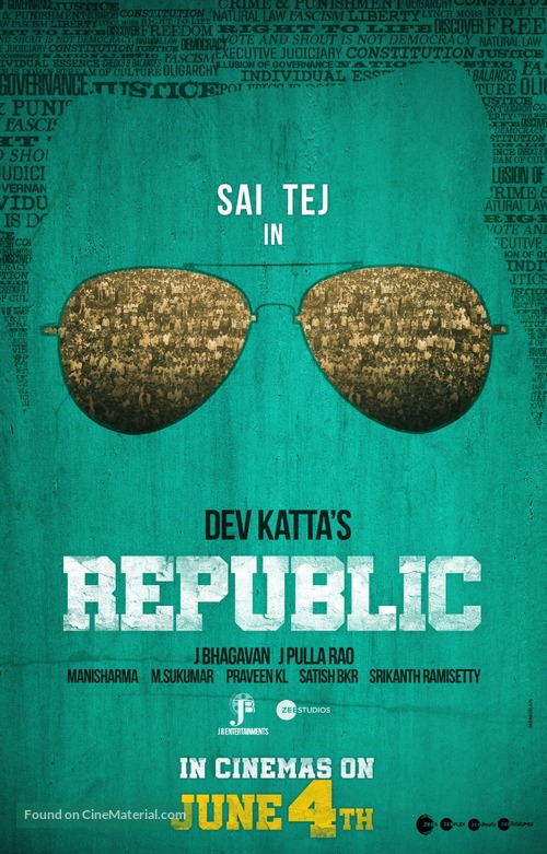 Republic - Indian Movie Poster