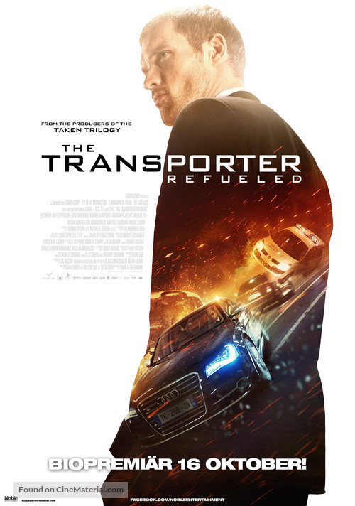 The Transporter Refueled - Swedish Movie Poster