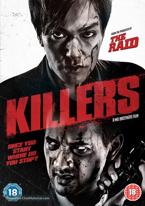 Killers - British DVD movie cover