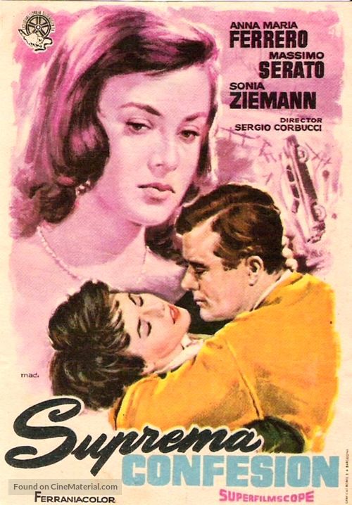 Suprema confessione - Spanish Movie Poster