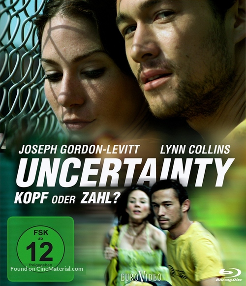 Uncertainty - German Blu-Ray movie cover