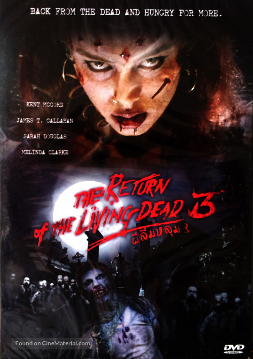 Return of the Living Dead III - Thai Movie Cover