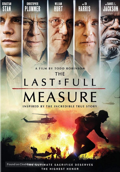 The Last Full Measure - DVD movie cover