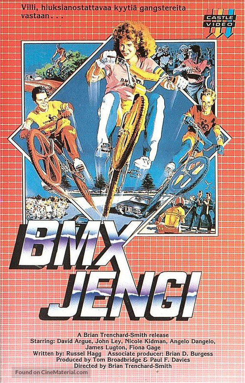 BMX Bandits - Finnish VHS movie cover