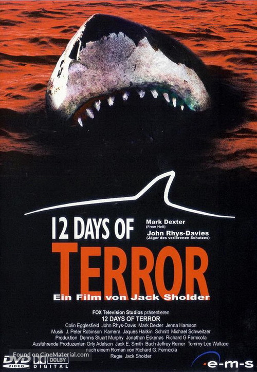 12 Days of Terror - German Movie Cover