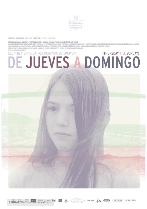 De jueves a domingo - Chilean Movie Poster