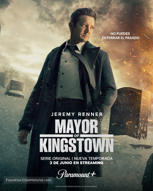 &quot;Mayor of Kingstown&quot; - Mexican Movie Poster