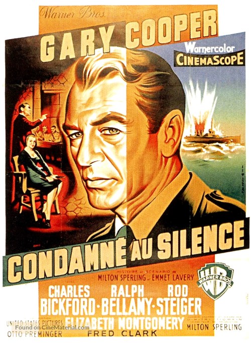 The Court-Martial of Billy Mitchell - French Movie Poster