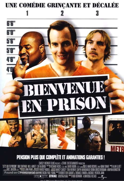 Let&#039;s Go to Prison - French DVD movie cover