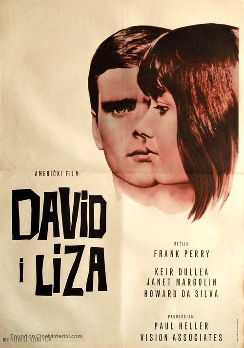 David and Lisa - Yugoslav Movie Poster