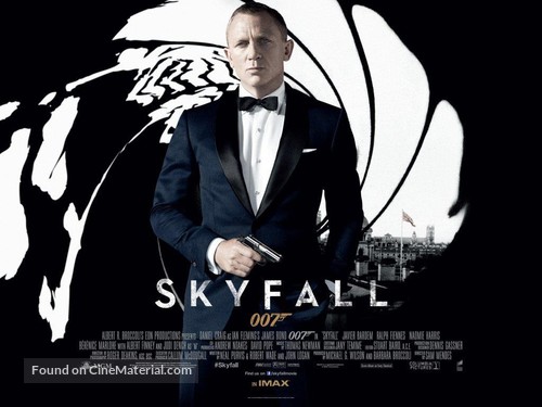 Skyfall - British Movie Poster