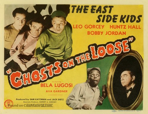 Ghosts on the Loose - Movie Poster