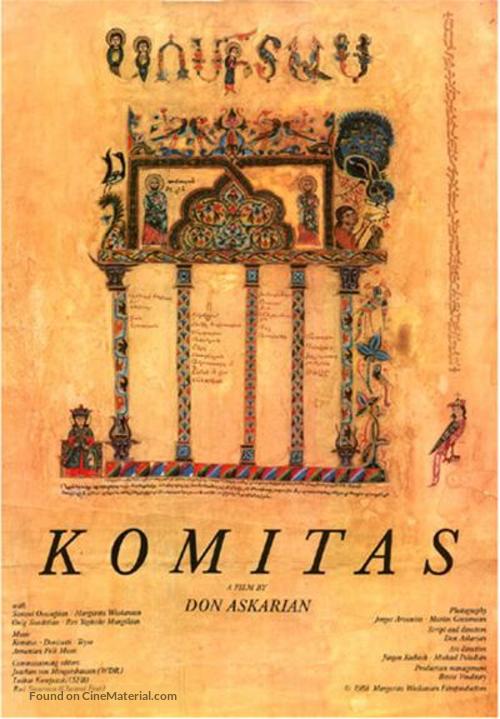 Komitas - British Movie Poster