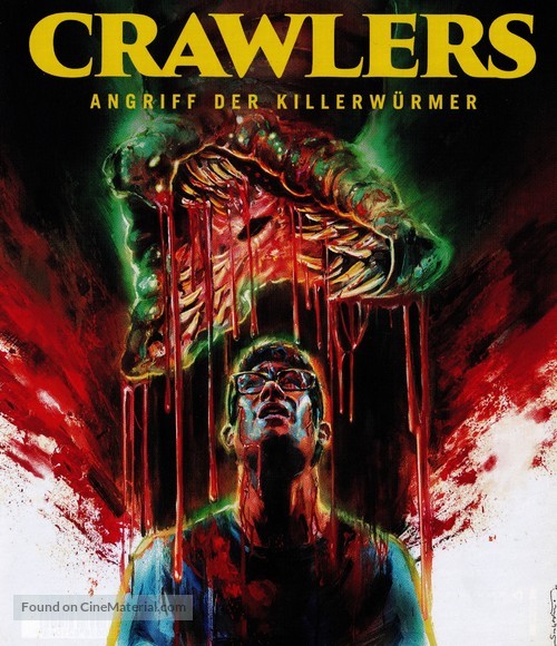 They Crawl Beneath - German Blu-Ray movie cover