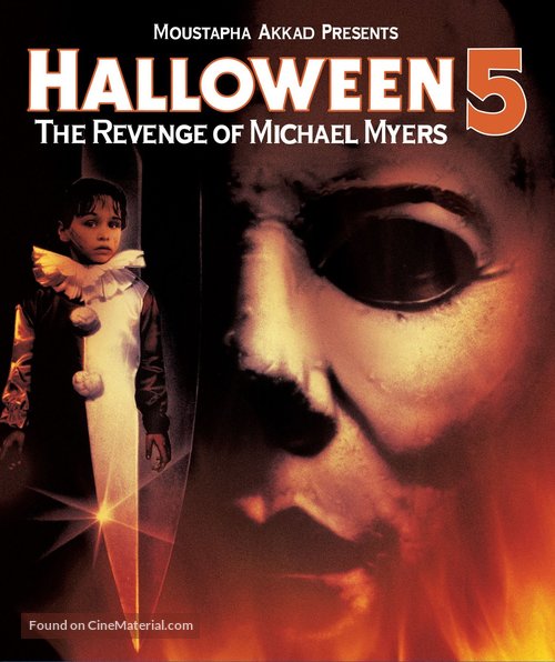 Halloween 5: The Revenge of Michael Myers - Blu-Ray movie cover