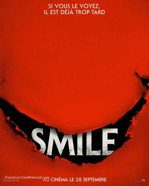 Smile - French Movie Poster