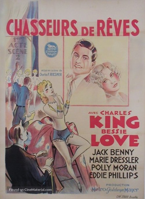 Chasing Rainbows - Belgian Movie Poster