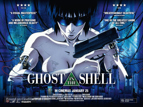 Ghost In The Shell - British Movie Poster
