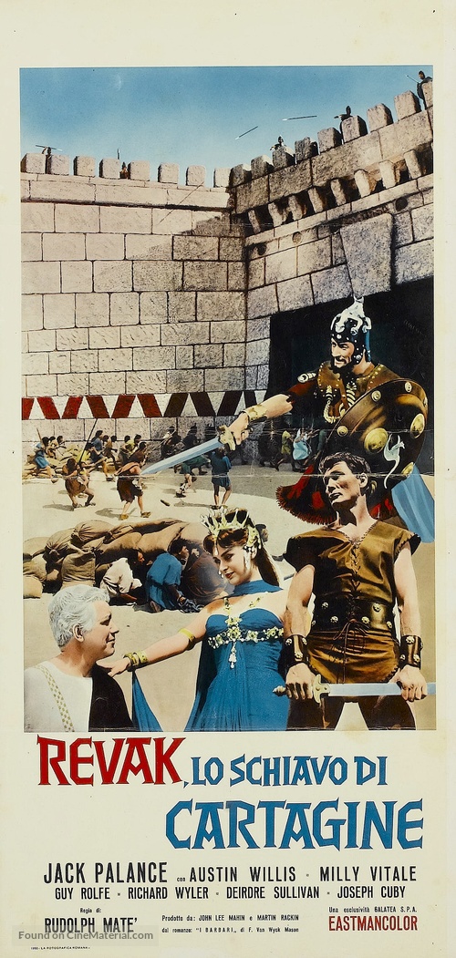 The Barbarians - Italian Movie Poster