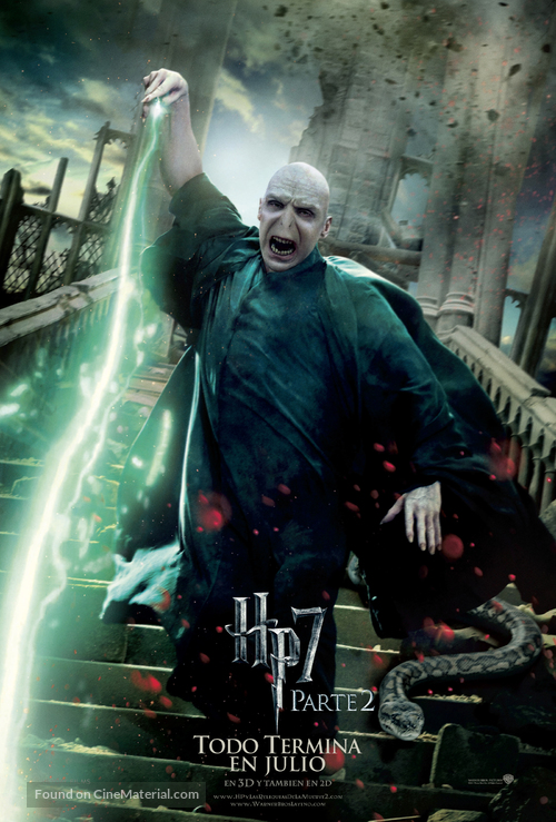 Harry Potter and the Deathly Hallows - Part 2 - Mexican Movie Poster