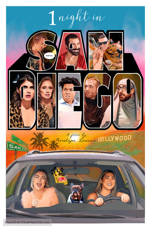 1 Night in San Diego - Movie Poster