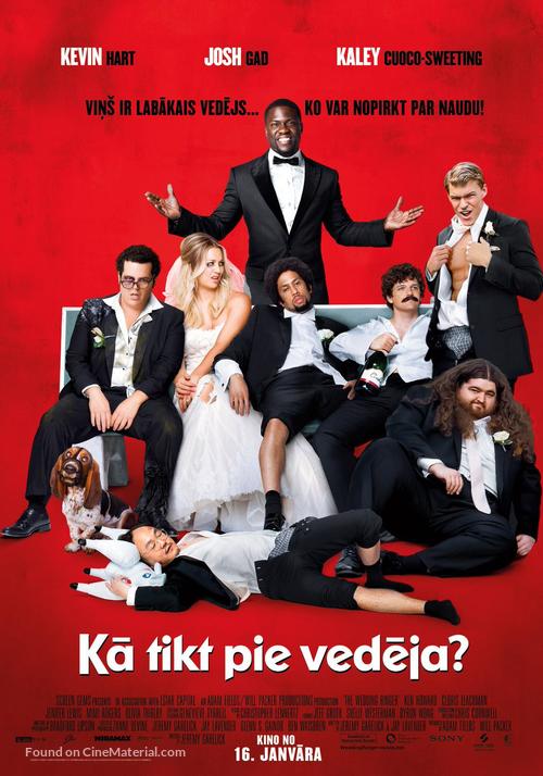 The Wedding Ringer - Latvian Movie Poster