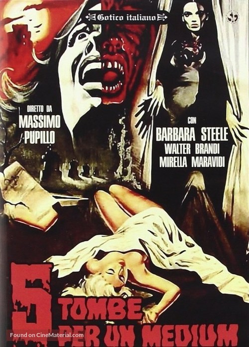 5 tombe per un medium - Italian Movie Poster