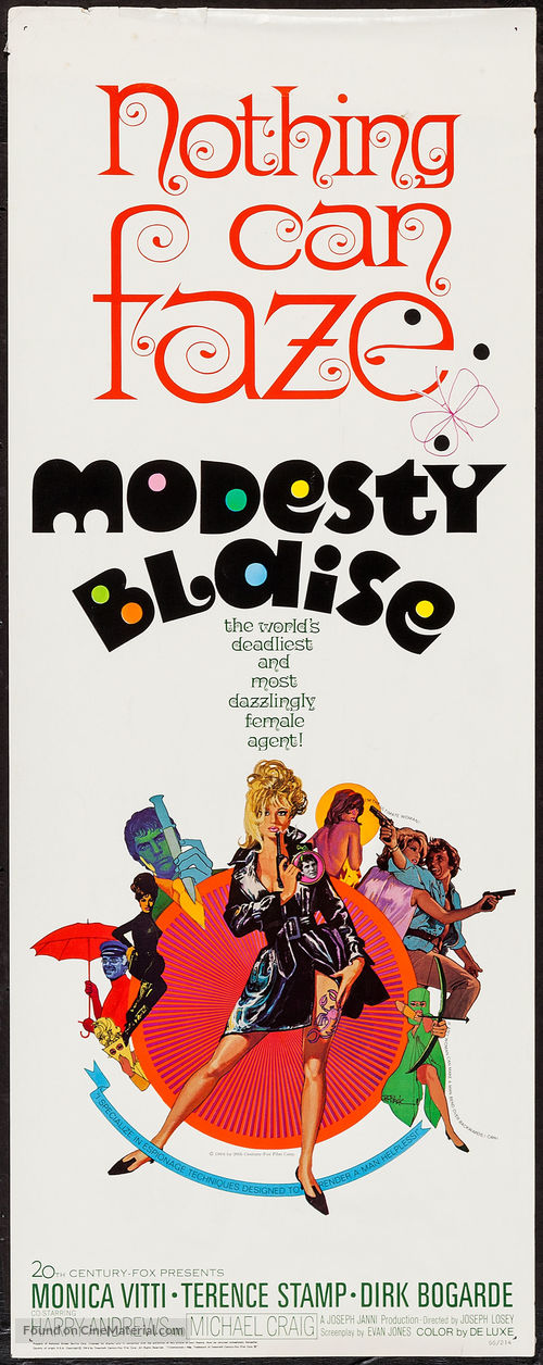 Modesty Blaise - Movie Poster