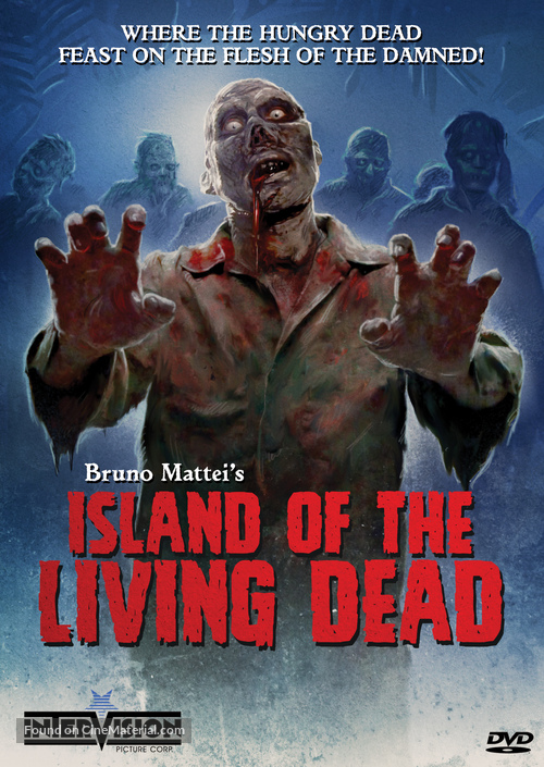 L&#039;isola dei morti viventi - DVD movie cover