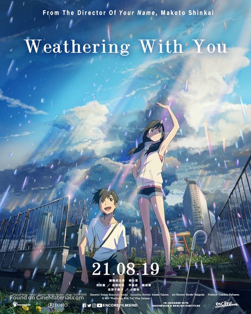 Weathering with You - Indonesian Movie Poster