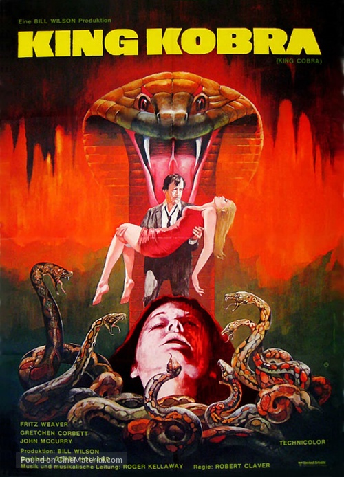 Jaws of Satan - German Movie Poster