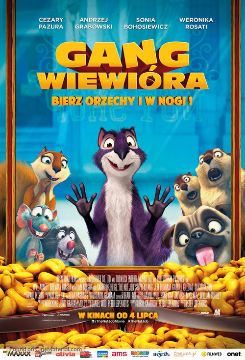 The Nut Job - Polish Movie Poster