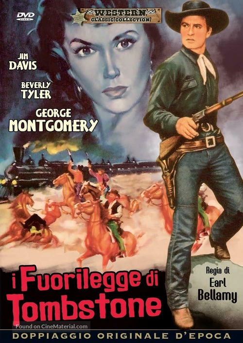 Toughest Gun in Tombstone - Italian DVD movie cover