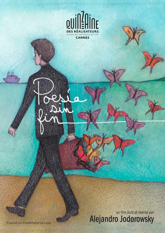 Poes&iacute;a Sin Fin - French Movie Poster