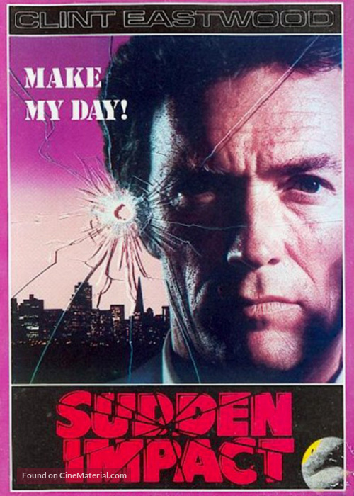 Sudden Impact - Norwegian Movie Cover