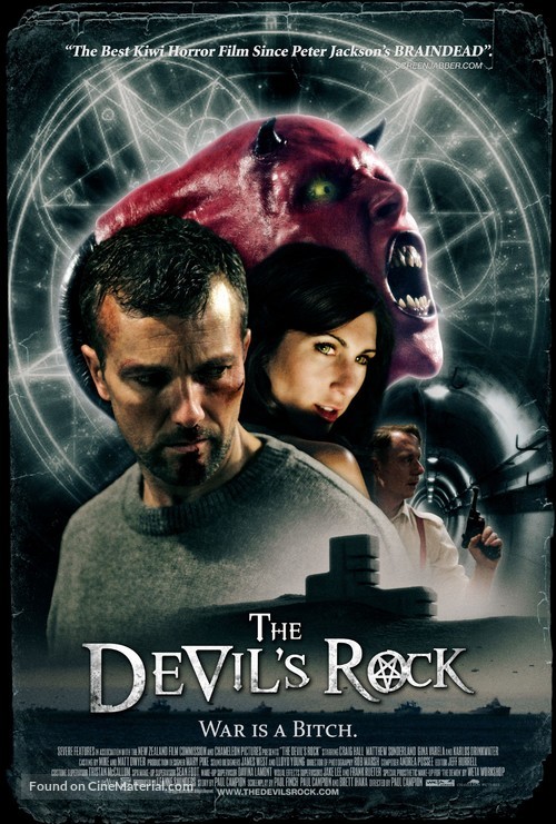 The Devil&#039;s Rock - New Zealand Movie Poster