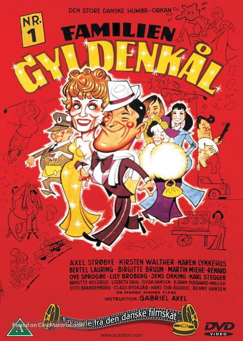 Familien Gyldenk&aring;l - Danish DVD movie cover