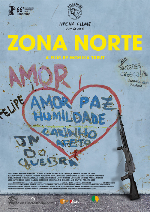 Zona Norte - German Movie Poster