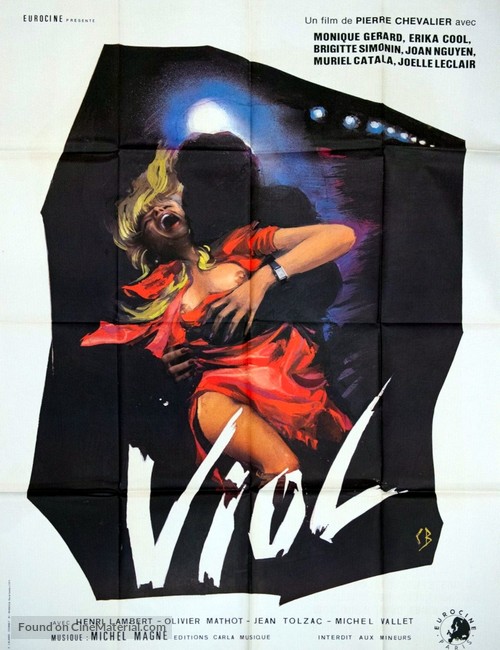 Viol, la grande peur - French Movie Poster