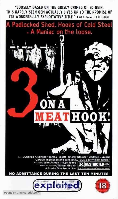 Three on a Meathook - British Movie Cover