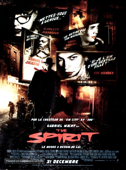 The Spirit - French Movie Poster