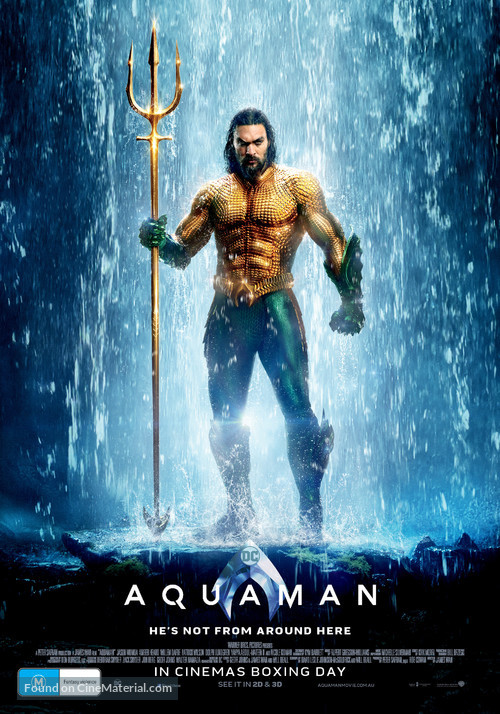 Aquaman - Australian Movie Poster