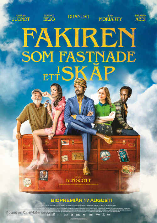 The Extraordinary Journey of the Fakir - Swedish Movie Poster