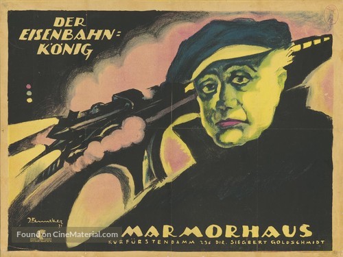 Der Eisenbahnk&ouml;nig, 1. Teil - Mensch und Mammon - German Movie Poster