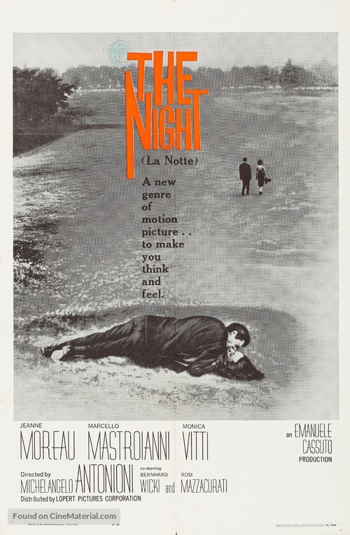 La notte - Movie Poster